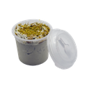 Spaghetti-Eis Pistazie Deckel